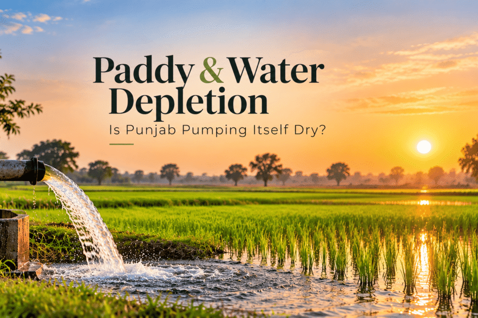 Paddy Water Depletion Punjab